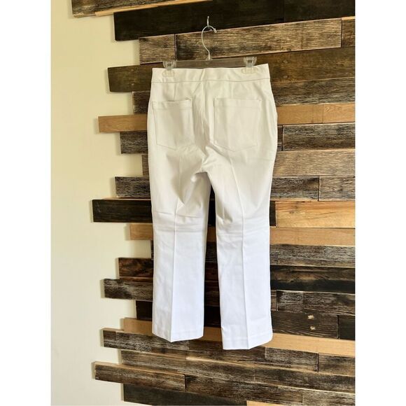 SPANX NWT On-the-Go Ankle Straight Pant White Ultimate Opacity Technology Sz M - Picture 5 of 14